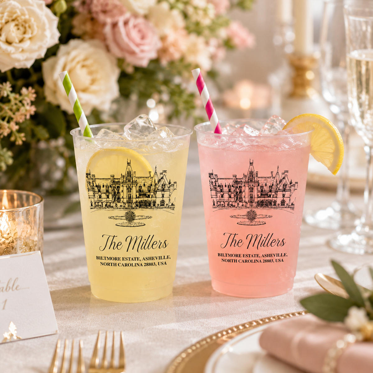 Wedding Venue Illustration - Personalized Frosted Cup - Wedding Gift 1464d54a-69fe-4280-8d7a-456cdaccb73b-banner-1.png