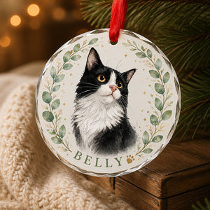 Custom Cat Watercolor Portrait Transparent Acrylic Ornament with Pet Name - Personalized Transparent Acrylic Ornament 148caf7b-ef60-49a9-8859-49c4fdb553fd.jpg