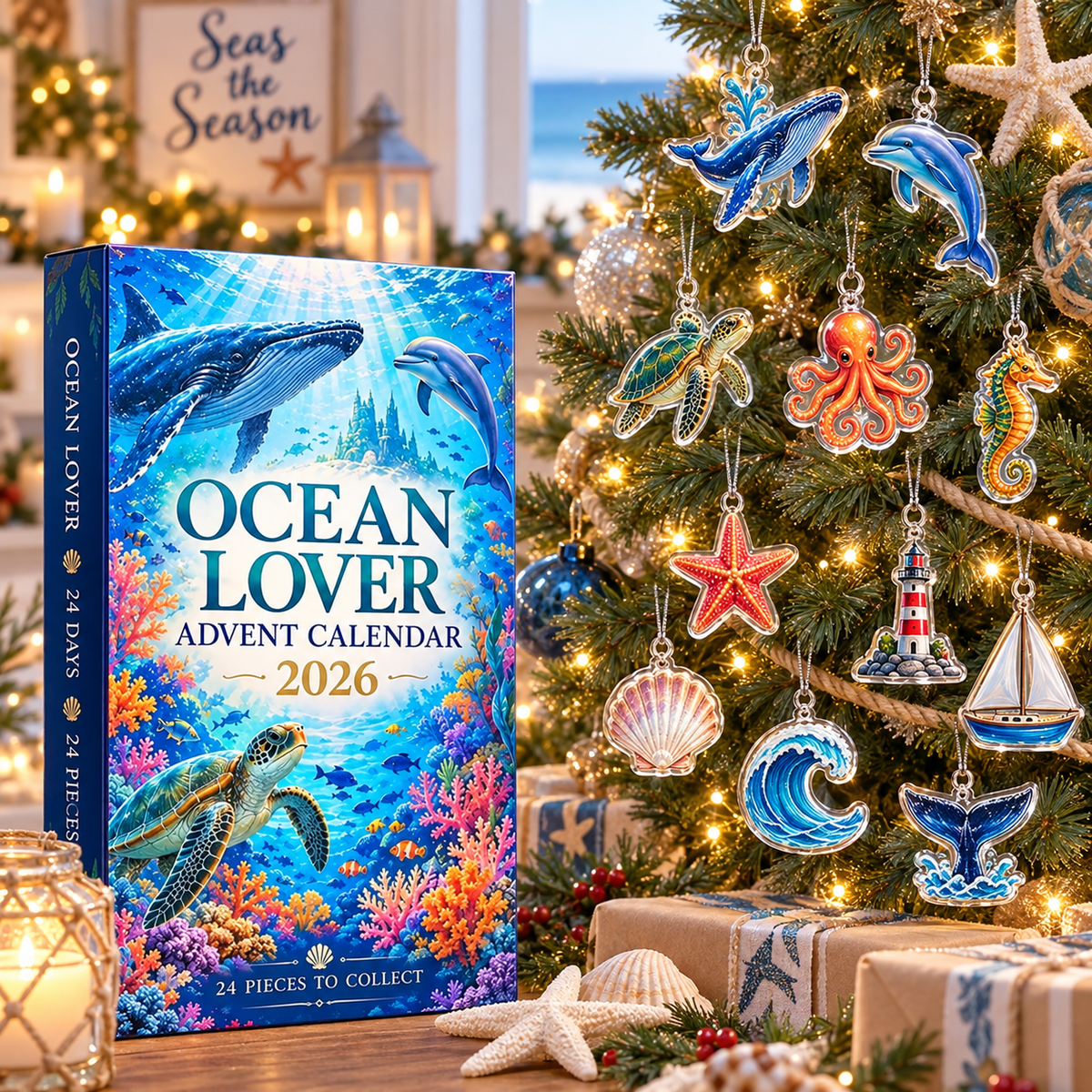 Ocean Lover Advent Calendar 2026, 24 Acrylic Hanging Tokens, Sea Life Countdown Gift, Coastal Holiday Decor 148ee941-4a16-4b2f-8c76-19d989fb3083-fc76212e-7975-4ffb-9c30-fe298bffe28c.png