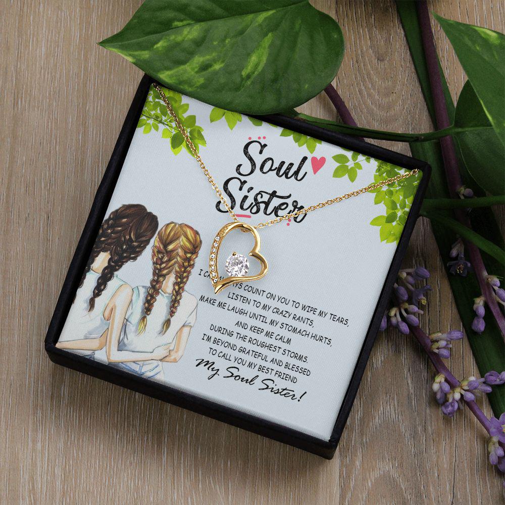 To My Sister I Can Always Count On You Necklace With Message Card, Birthday Gift For Sister, Meaningful Gift For Sister, Love From Sis. 1499.jpg