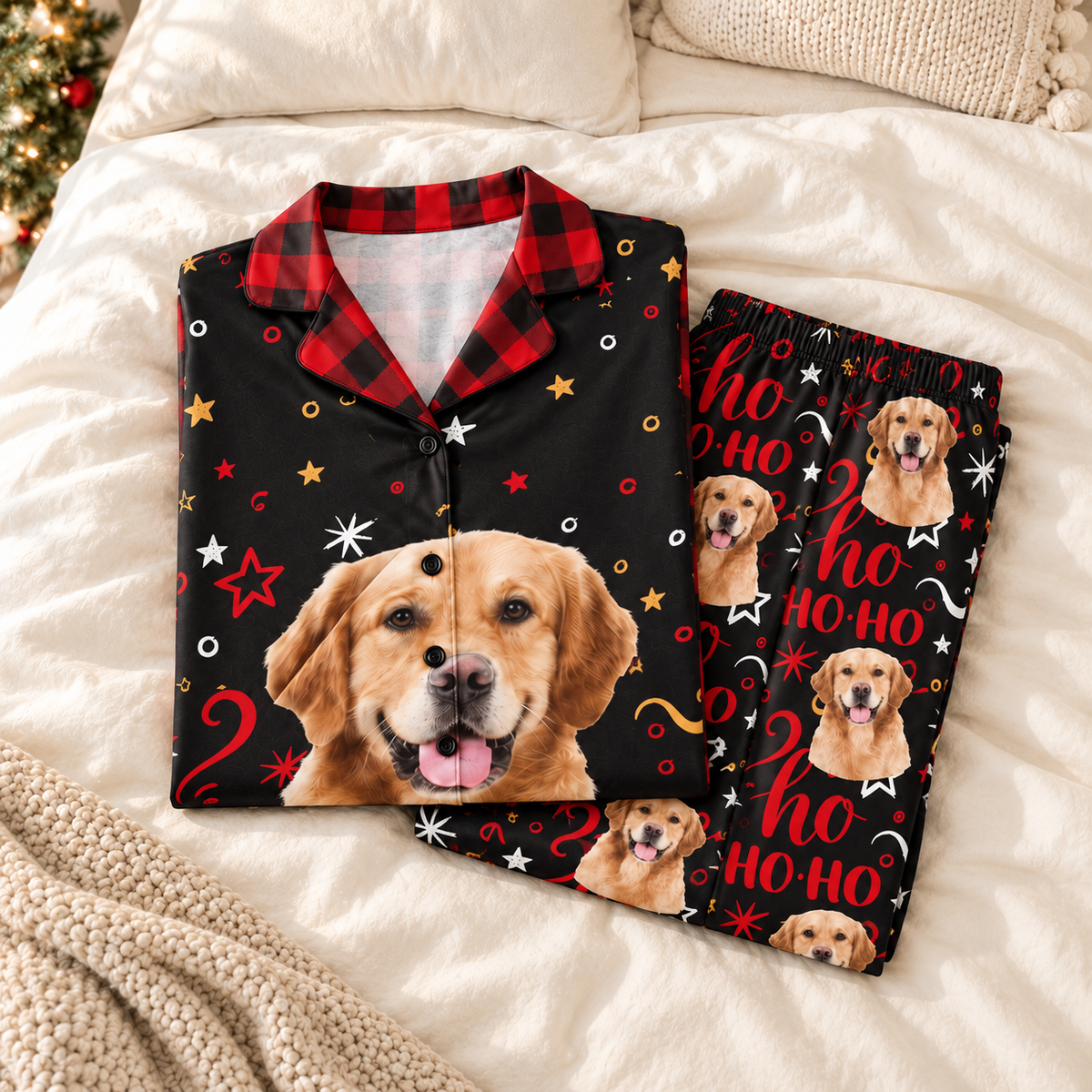 Christmas Pajamas - Personalized Photo Women's Pajamas Set - Plaid Pattern 14a0b57f-b4c6-4a6a-91fb-9b3031608449-B-pijama-Gi-ng-sinh-g-p-g-n-1-.png