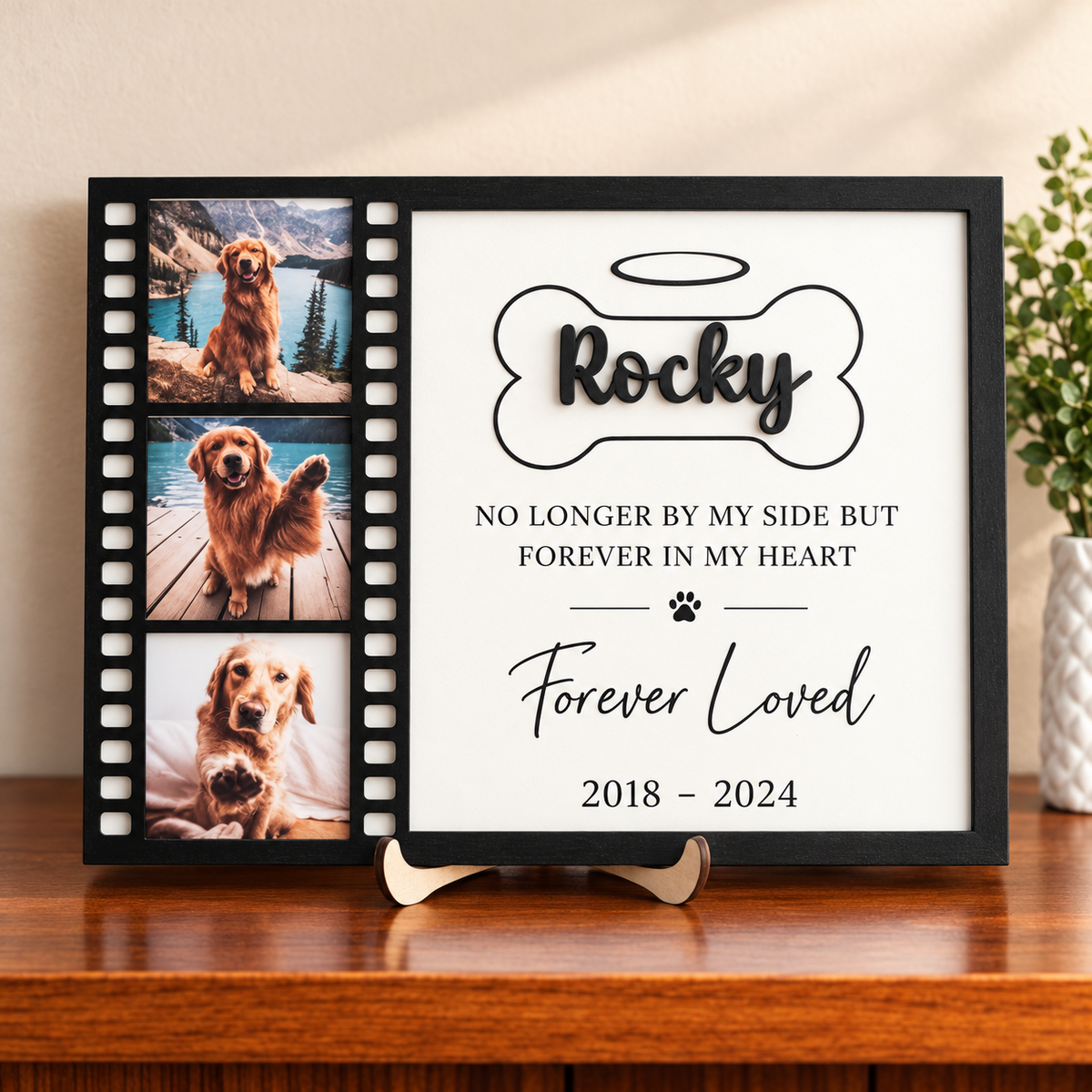 Personalized Dog Memorial Photo Frame, Custom Filmstrip 3 Photo Collage with Name and Dates, Pet Loss Keepsake, Dog Sympathy Gift 14c8e140-e5ac-4727-b3e9-79afb4249973-ChatGPT-Image-Oct-14-2026-04_35_49-PM.png