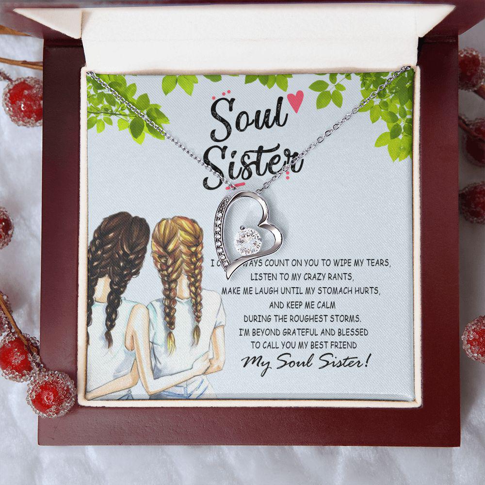 To My Sister I Can Always Count On You Necklace With Message Card, Birthday Gift For Sister, Meaningful Gift For Sister, Love From Sis. 1501.jpg