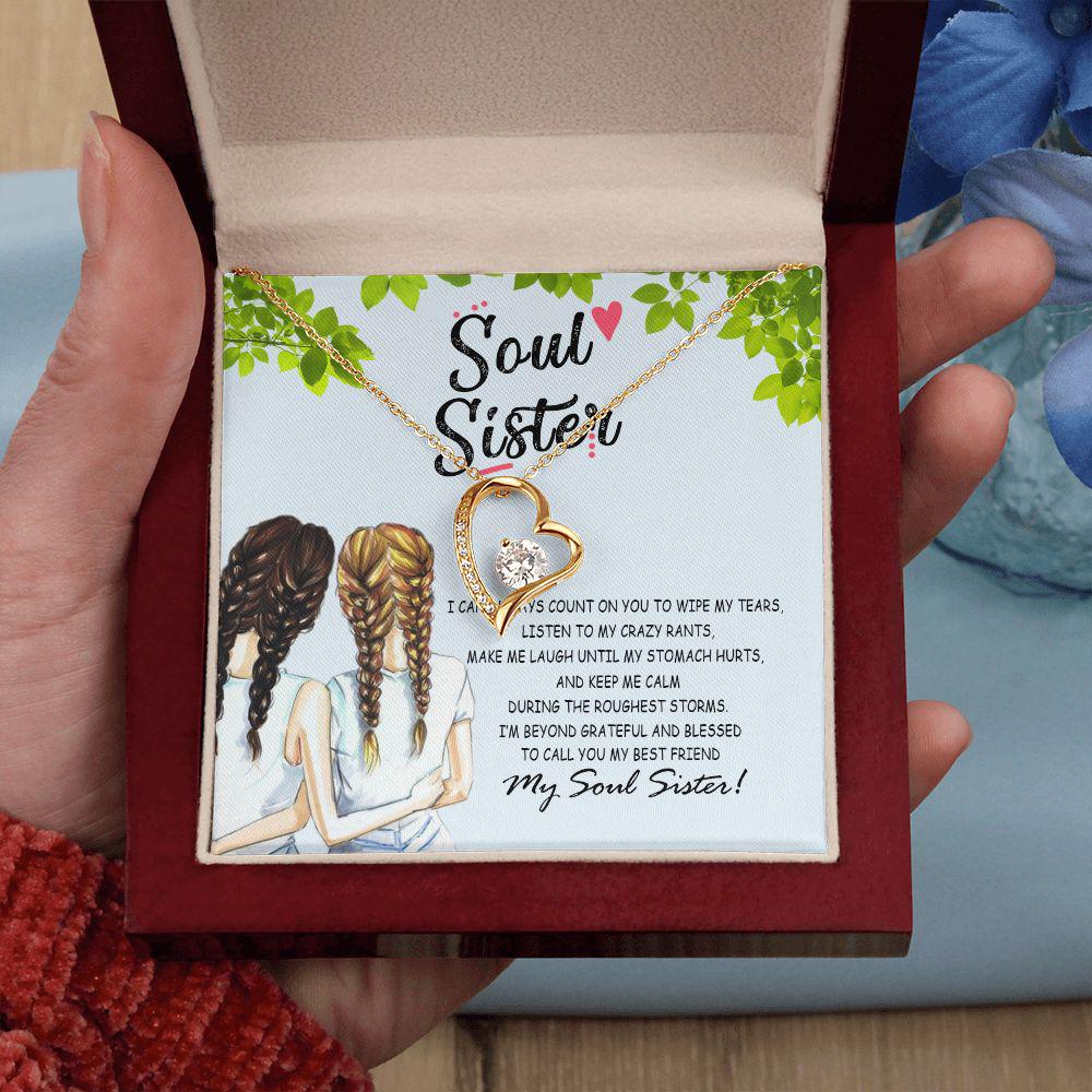 To My Sister I Can Always Count On You Necklace With Message Card, Birthday Gift For Sister, Meaningful Gift For Sister, Love From Sis. 1503.jpg