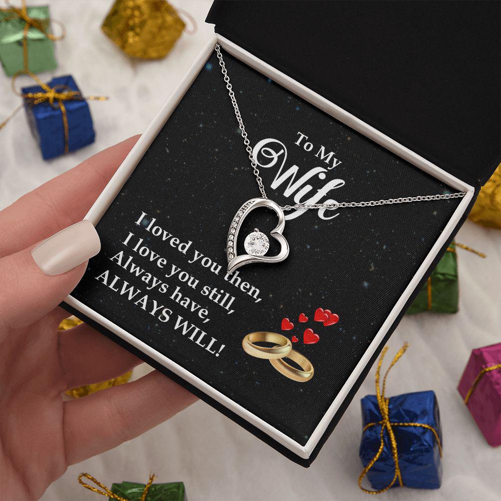 To My Wife I Love You Always Necklace With Message Card, Gift For Wife,  For Wife, Meaningful Gift For Wife, Love From Husband. 1505.jpg