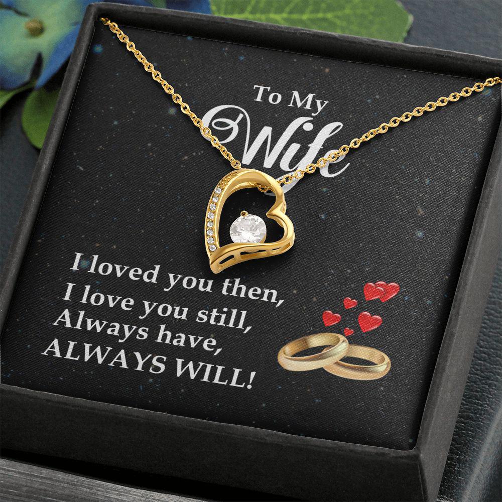 To My Wife I Love You Always Necklace With Message Card, Gift For Wife,  For Wife, Meaningful Gift For Wife, Love From Husband. 1509.jpg