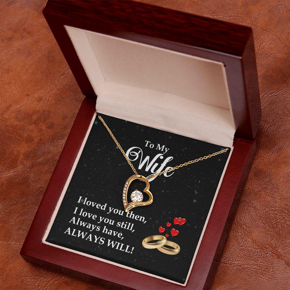 To My Wife I Love You Always Necklace With Message Card, Gift For Wife,  For Wife, Meaningful Gift For Wife, Love From Husband. 1511.jpg