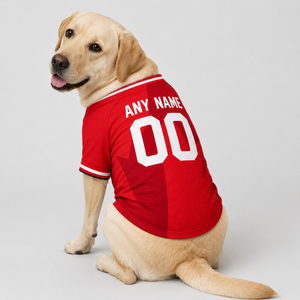 Canada Dog Tshirt 2026 World Cup Pet Clothes Jersey Style Custom Name and Number Pet Clothes Gifts