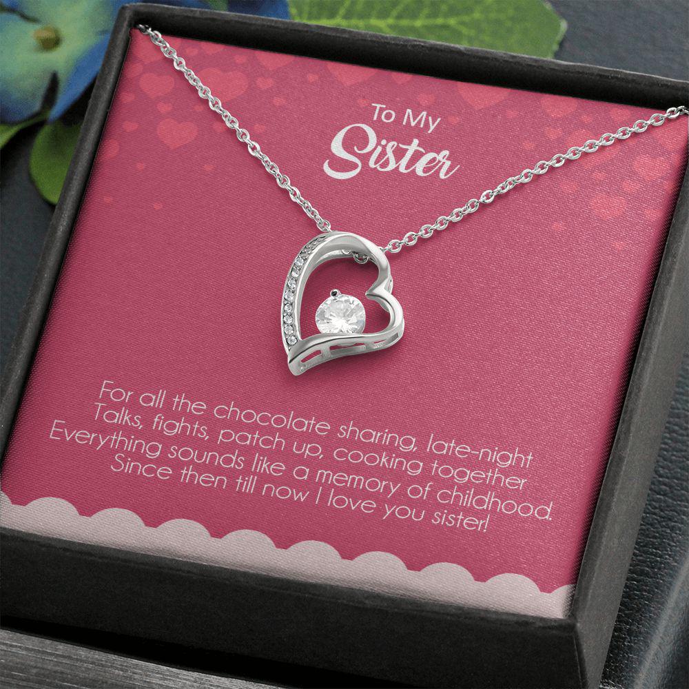 To My Sister I Love You Necklace With Message Card, Birthday Gift For Sister, Meaningful Gift For Sister, Love From Sis. 1522.jpg