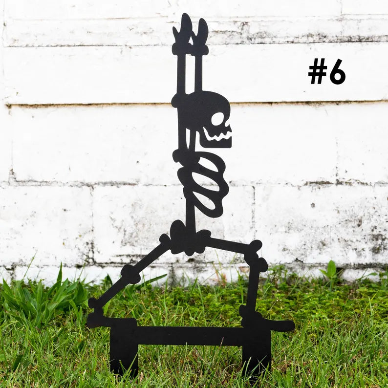Outdoor Skeleton Halloween Decor, Halloween Outdoor Sign, Halloween Garden Signs, Metal Halloween Yard Stakes, Halloween Sign Skeleton Decor 154e29a2-0488-4f62-8e24-0a52ef5e6074-fdgfd-1-.webp
