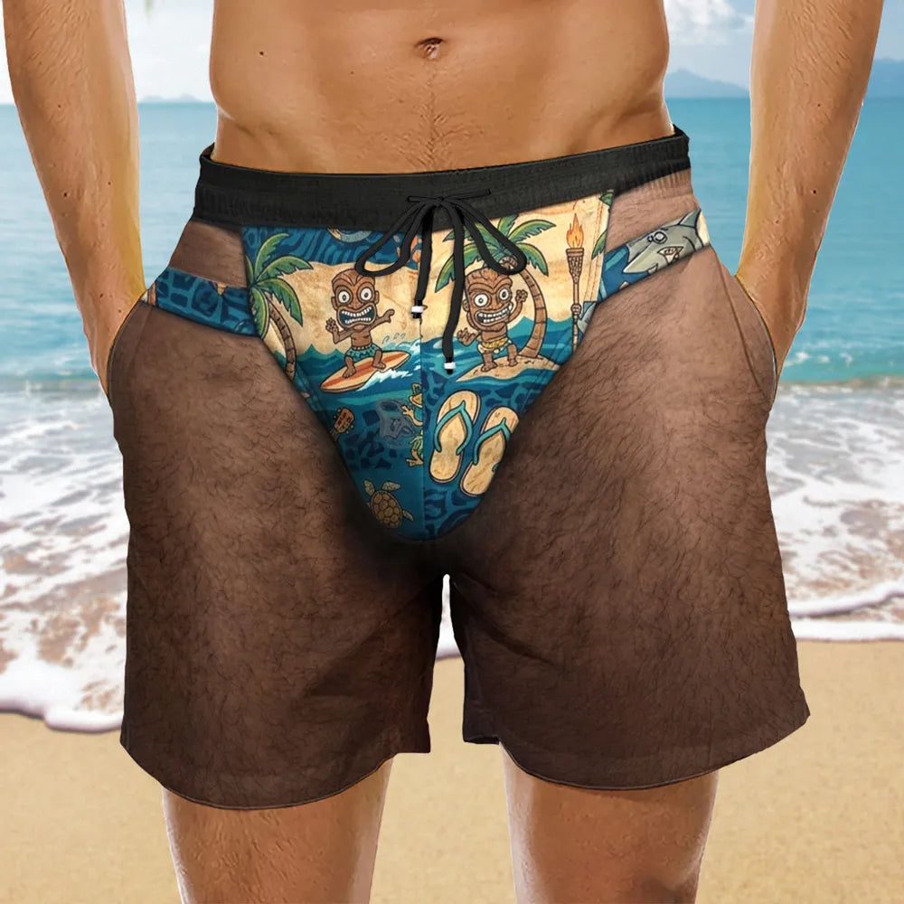Summer Vibes - Personalized Beach Shorts - Gift For Husband, Boyfriend 154f0e57-05cc-4e6b-8623-8b82c718e125-banner-2.webp