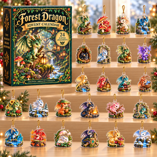 Forest Dragon Advent Calendar with Charms, 24 Acrylic Dragon Ornaments, Fantasy Christmas Gift, Cute Woodland Dragon Holiday Countdown 2026, Birthday Gift 1584fe85-79a4-4d95-bef8-2c4b7dfb52cc-H-p-l-ch-m-a-v-ng-R-ng-R-ng.png