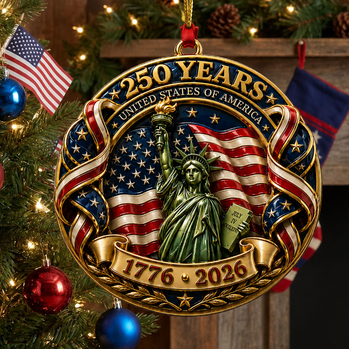 America 250 Ornament 2026 Ornament - Real 3D Raised Ornament 15858b66-cd97-4dba-a40a-55f154759c46-1.jpg