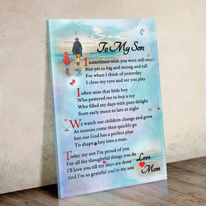 Gift For Son Portrait Canvas To My Son Love Mom Beach Home Decor Wall Art Visual Art 1598332059499.jpg