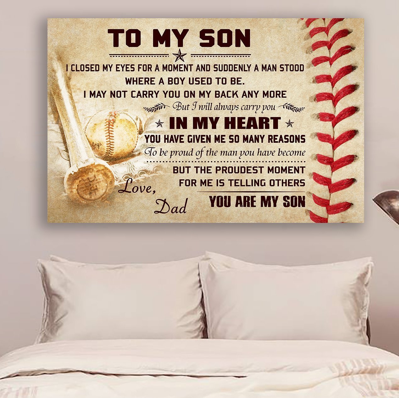 Gift For Son Landscape Canvas To My Son Baseball You Are My Son From Dad Home Decor Wall Art Visual Art 1598332066890.jpg