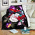 Black And Red Fleece Blanket - Quilt Blanket Macca Parrot 1598332075321.jpg
