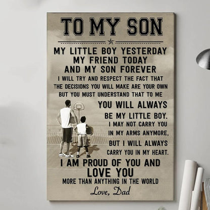 Gift for Son Portrait Canvas To My Son I'm Proud of You Basketball from Dad Home Decor Wall Art Visual Art 1598332078923.jpg