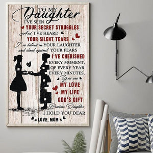 Mom To Daughter My Love, My Life, Gods Gift Canvas 1598332101391.jpg