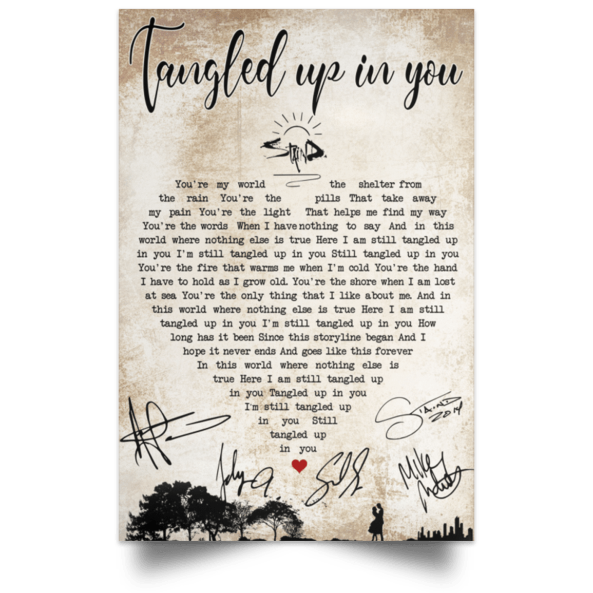 Gift For Couple Portrait Canvas Tangled Up In You Boyfriend Girlfriend Home Decor Wall Art Visual Art 1598332102171.jpg