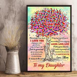 Gift For Daughter Canvas Mom To Daughter Laugh Love Live 1598332104463.jpg