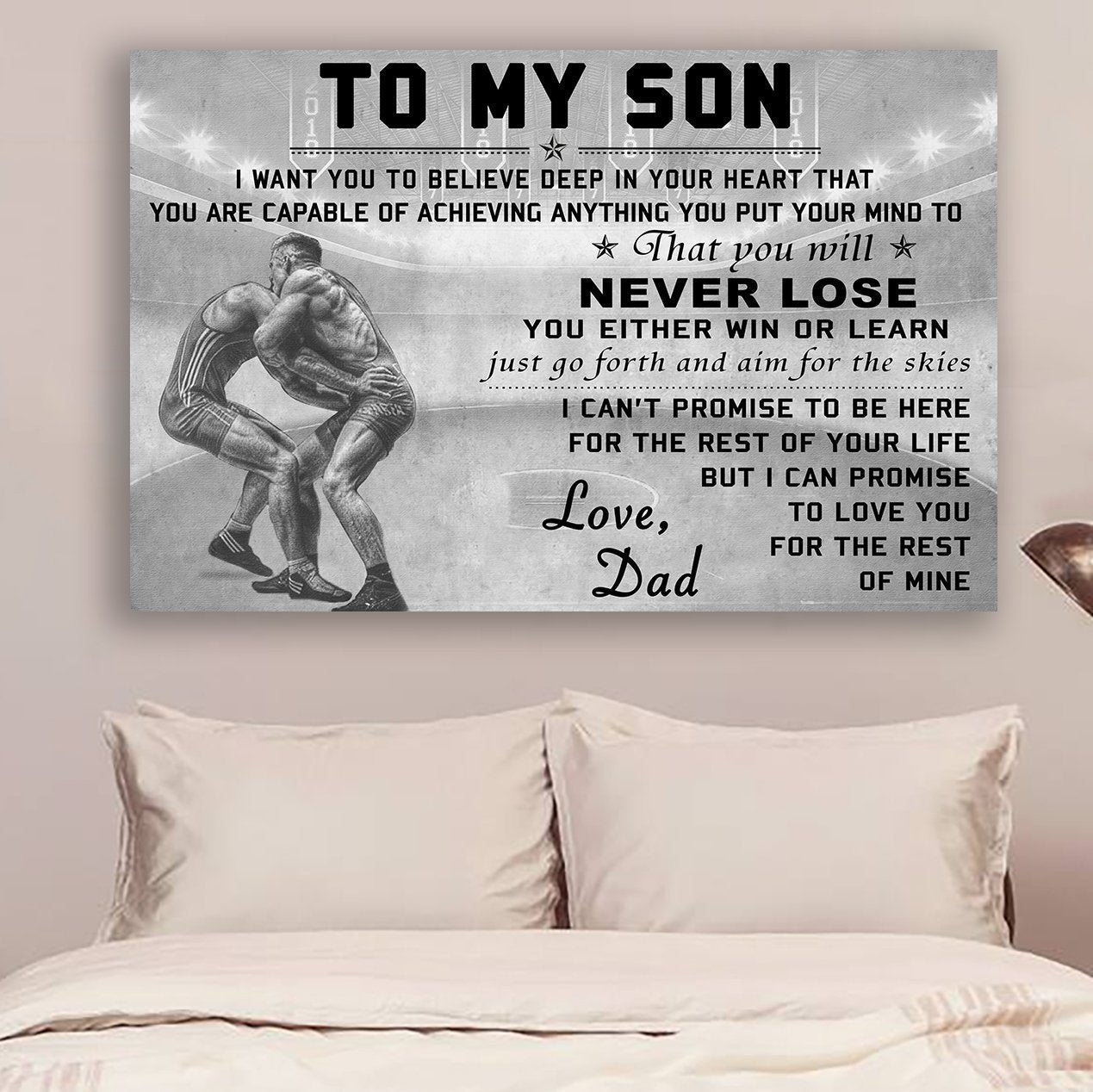 Gift For Son Landscape Canvas To My Son Wrestling Never Lose Home Decor Wall Art Visual Art 1598332108435.jpg