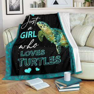Turtle Blanket, Just A Girl Who Loves Turtle, Turtle Lovers 1598332114880.jpg
