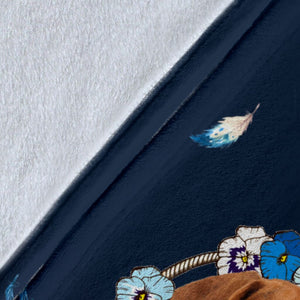 Dachshund Dream Catcher Fleece Blanket - Quilt Blanket 1598332122901.jpg