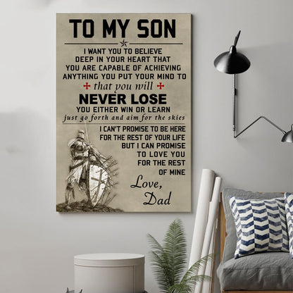 knight templar Canvas to my son wall decor visual art 1598332143890.jpg