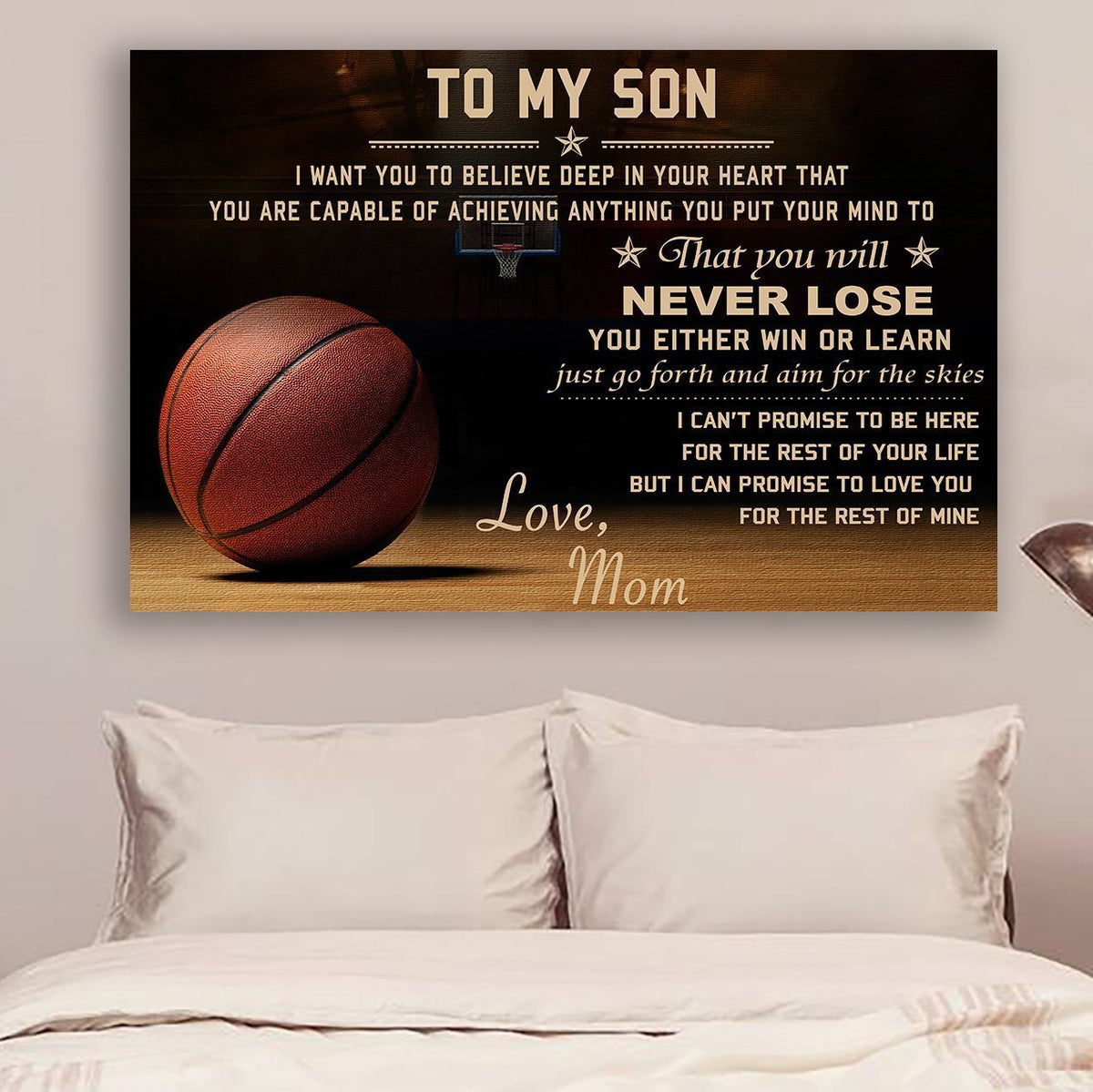 Basketball Canvas Mom to Son Never lose wall decor visual art 1598332154584.jpg