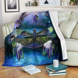Dragonfly Blanket, Dragonfly Vintage Dream Catcher, Dragonfly Lover 1598332155900.jpg