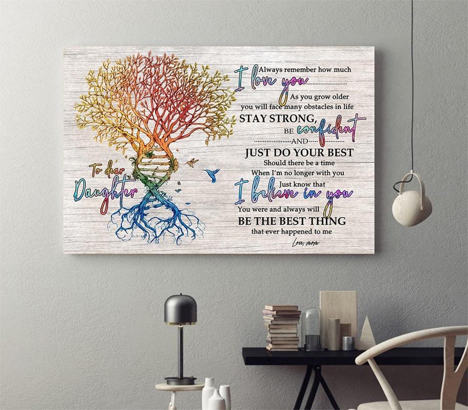 Family Canvas Mom to daughter I love you wall decor visual art 1598332158096.jpg