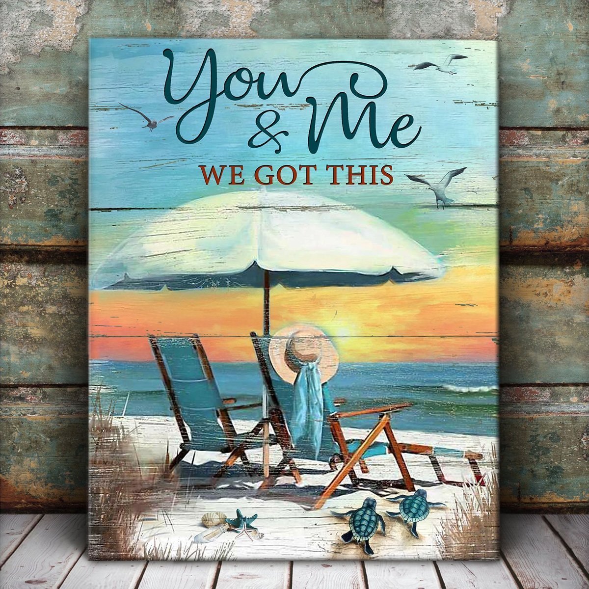 Gift For Couple Portrait Canvas You And Me We Got This, Gift For Friend Family Home Decor Wall Art Visual Art 1598332160294.jpg