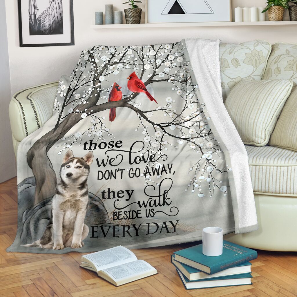 Memorial Dog Blanket, Siberian Husky Every Day 1598332178863.jpg