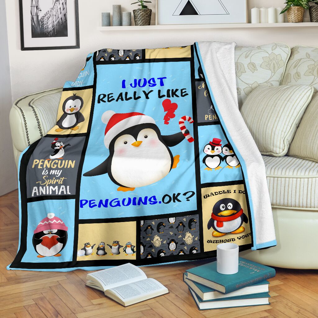 Penguin Blanket, I Just Really Like Penguins 1598332250447.jpg