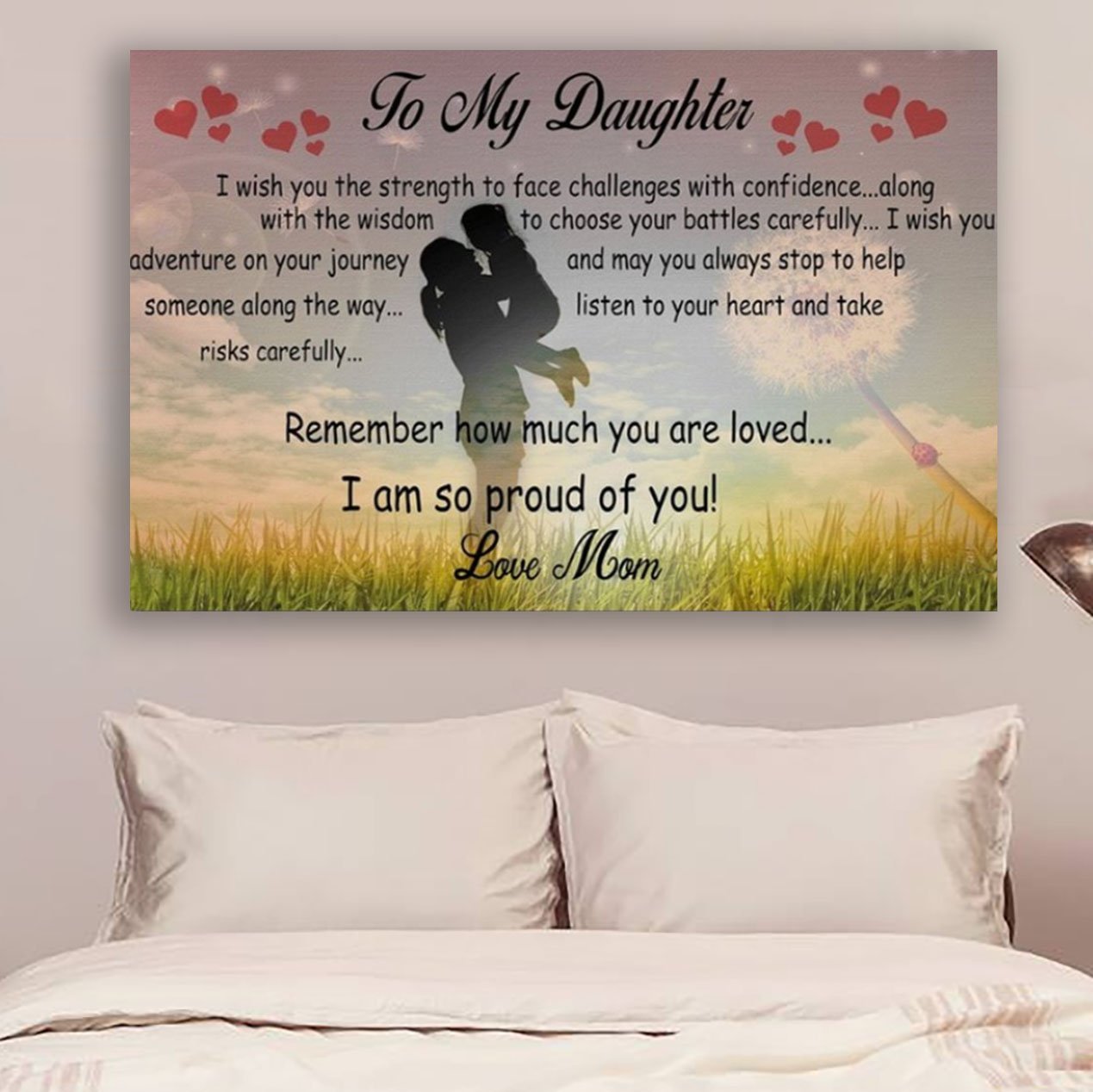 Gift For Daughter Canvas to my daughter I am So Proud Of You wall decor visual art 1598332279071.jpg