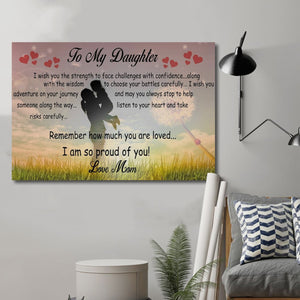 Gift For Daughter Canvas to my daughter I am So Proud Of You wall decor visual art 1598332279323.jpg