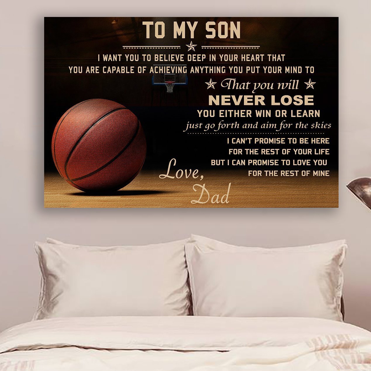 Basketball Canvas dad to son never lose wall decor visual art 1598332324965.jpg