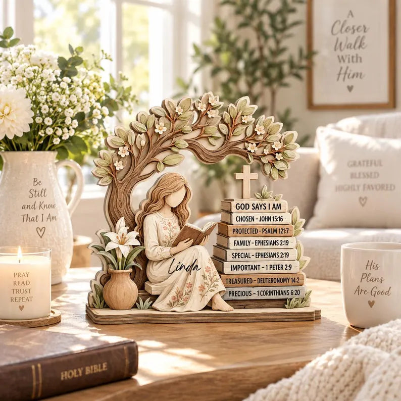 Custom Christian Wooden Table Block, Personalized Name Scripture Decor, Bible Reading Woman Gift, Faith Inspired Home Keepsake 159dddf5-794a-41dc-acb7-c32e99ef02f8-gyuk7uy-3-.webp