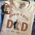 Father's Day World's Best Dad Personalized Embroidered Family Photo Shirt