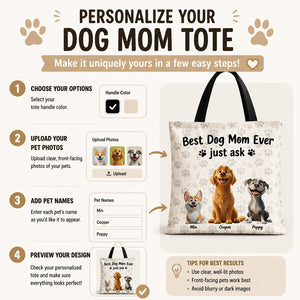 Best Dog Mom Ever – Custom Pet Portrait Tote - Personalized AOP Tote 15c97ac3-7813-446e-91ec-3dfd81864a97.jpg