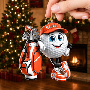 Golf Is My Happy Place - Personalized Acrylic Ornament, Gift For Golf Lovers, Fun Holiday Keepsake for Golf Fans 15c99b46-ba2a-4027-8a97-7b250313cc6c-6a9a854e04696.jfif
