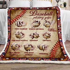 Baseball Blanket, Baseball Pitching Grips, Baseball Lovers 1603217295247.jpg