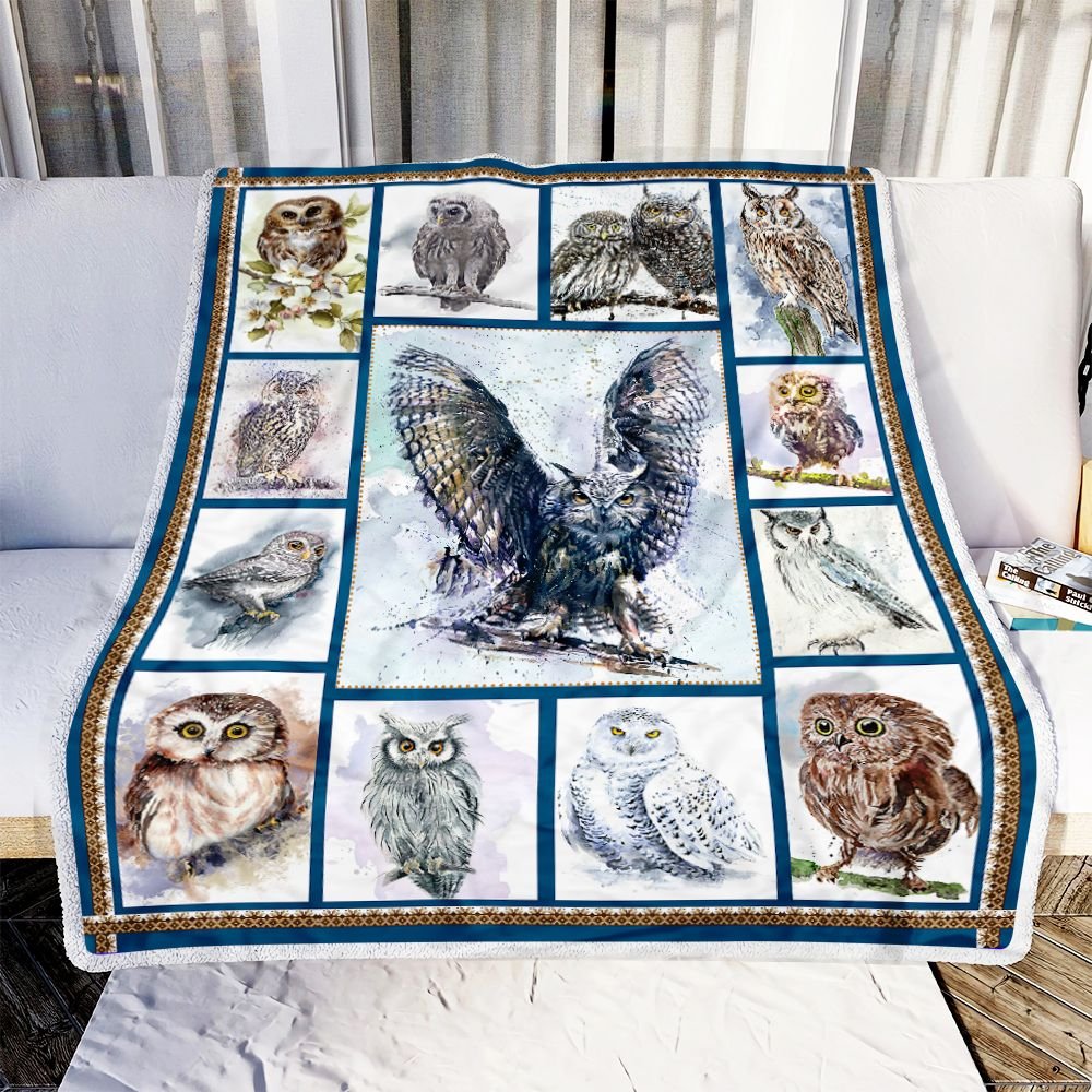 Owl Blanket, Gift For Owl Lovers 1603217303950.jpg