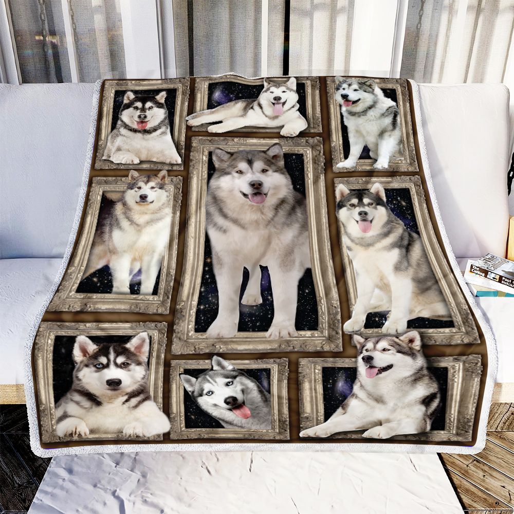 Dog Blanket, Gift For Husky Lover 1603217304783.jpg