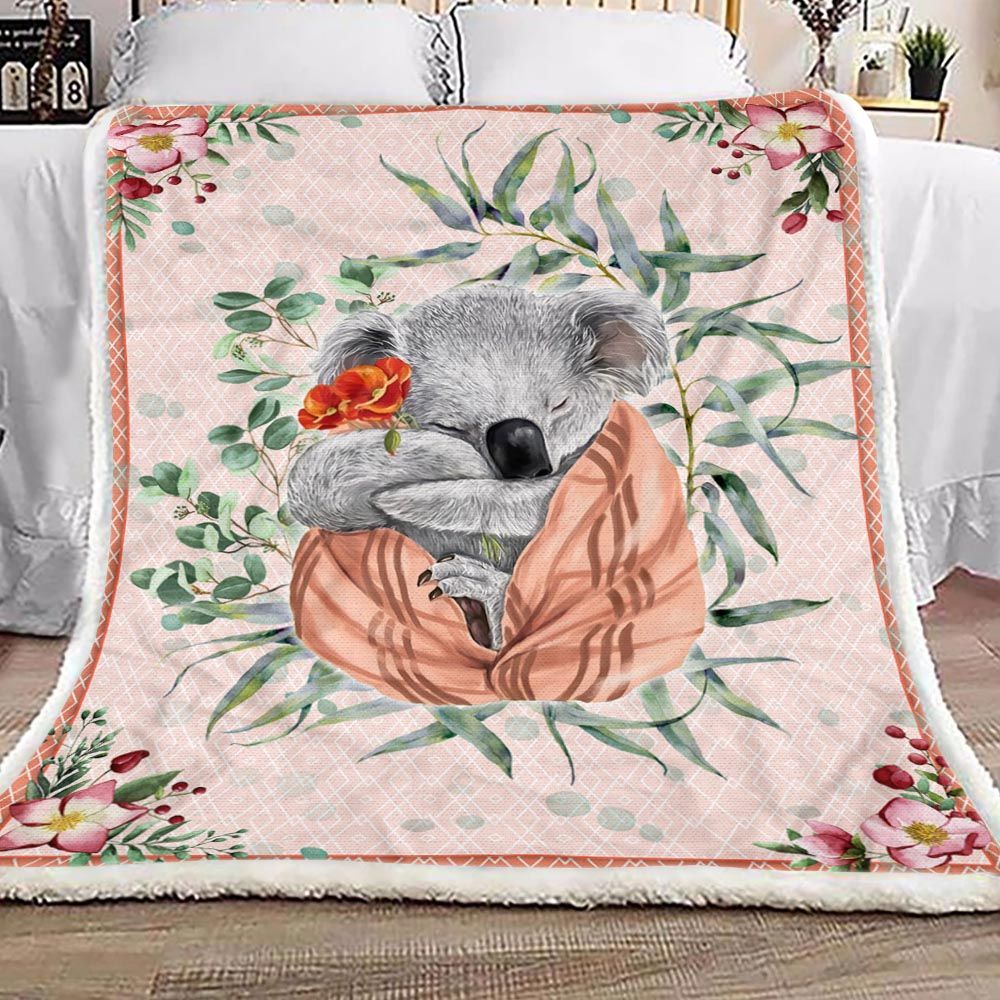 Koala Blanket, Gift For Koala Lover 1603217308489.jpg