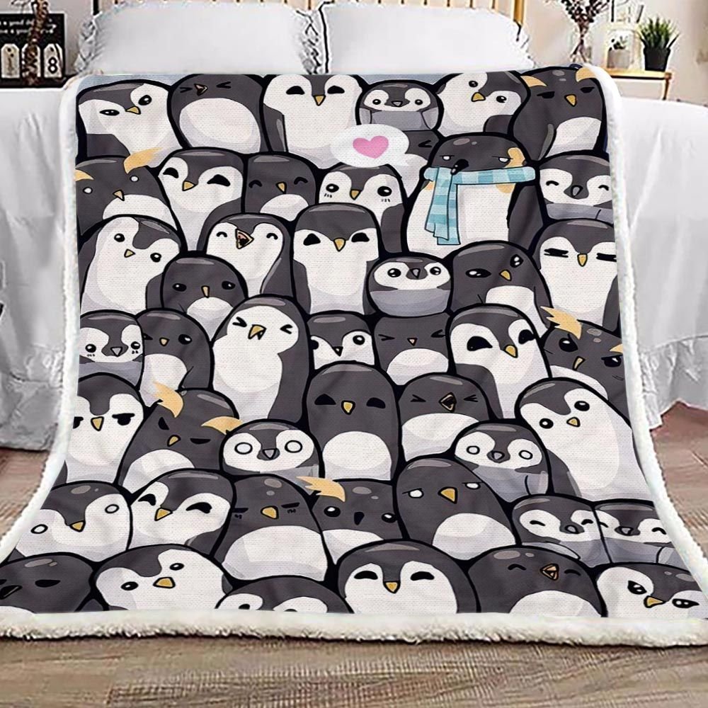 Penguin Blanket, Full Of Penguin Gift For Penguin Lovers 1603217308709.jpg