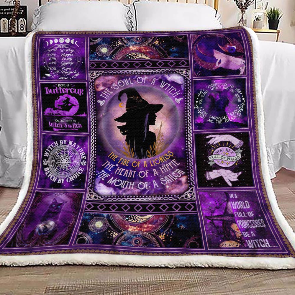 Witch Princesses Fleece Blanket - Quilt Blanket 1603217315989.jpg