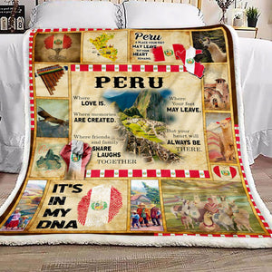 Peru Blanket, It's In My Dna 1603217320203.jpg