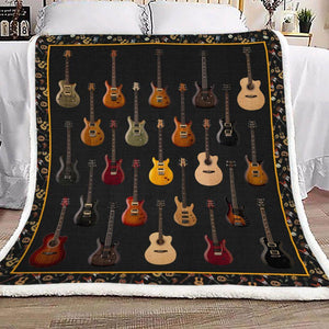 Guitar Blanket, Gift For Guitar Player, Guitar Lover 1605630973772.jpg