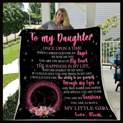Gift For Daughter Blanket, To My Daughter You Are Always My Little Girl 1605630974937.jpg